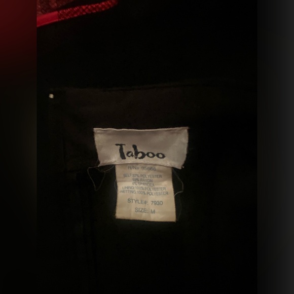 TABOO Women’s Black Midi Dress Size Medium (#bundle&save) - Picture 4 of 15